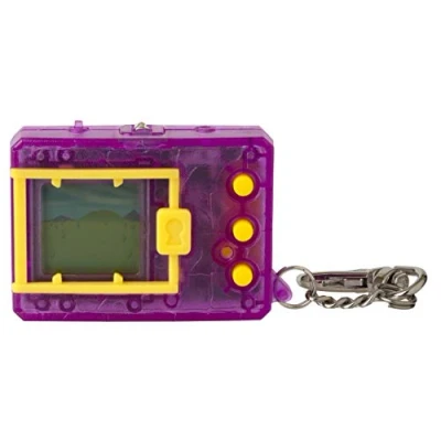 Image of Digimon BANDAI (Original) Translucent Purple Virtual Monster Pet by Tamagotchi, 41855