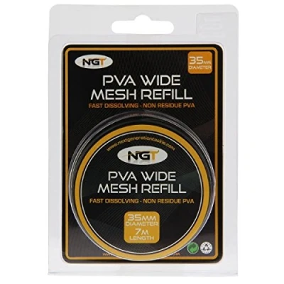 Image of NGT Wide Refill 7m x 35mm Pva Mesh