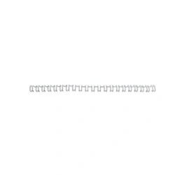 Image of GBC MultiBind Binding Wires, 14 mm, 130 Sheet Capacity, A4, Silver, Pack of 100, IB161438