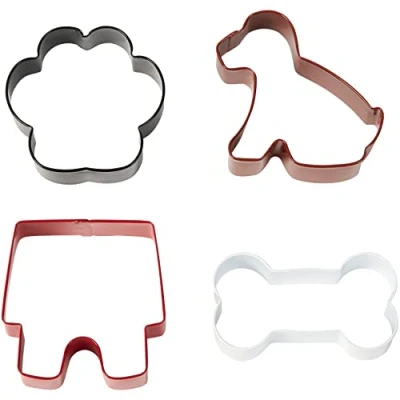 Image of Wilton 2308 0910 Four Piece Pet Coloured Theme Set