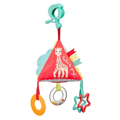 Image of Sophie la girafe Tri&#039;Activities Early Learning Pyramid, Multi Coloured