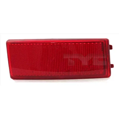 Image of 1222990, 3M5113B414AB Reflector TYC 17 0057 00 2 red Right Rear with bulb holder FORD: C Max