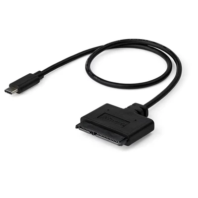 Image of StarTech.com USB C to SATA Adapter External Hard Drive Connector for 2.5&#039;&#039; Drives SSD / HDD Cable (USB31CSAT3CB)