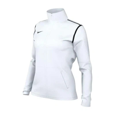 Image of Nike FJ3024 451 W NK DF PARK20 TRK JKT K R Jacket Women&#039;s OBSIDIAN/WHITE/WHITE Size S