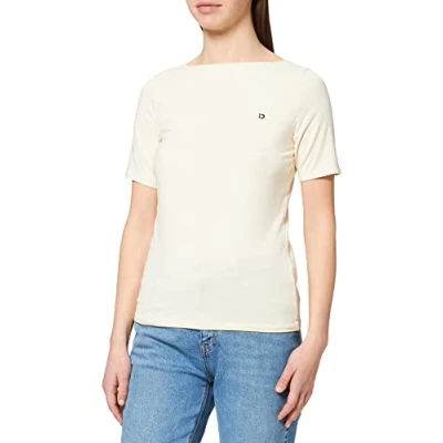 Image of Tom Tailor Denim Women&#039;s 1031479 Basic t Shirt, 22515 Soft Creme Beige, XL