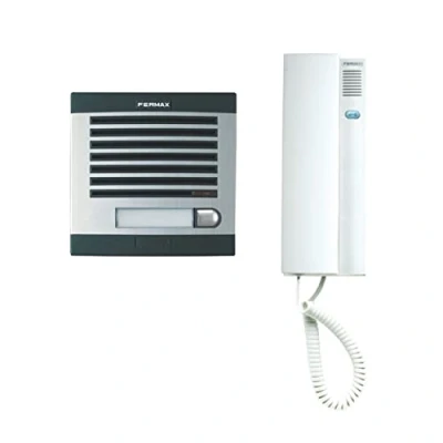 Image of Fermax 6201 Automatic Intercom Kit, 1 Line, Grey and Black