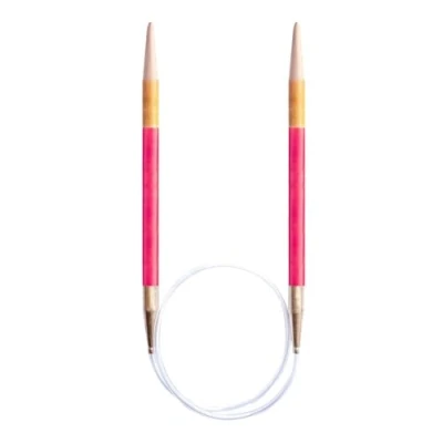 Image of Pony Flair Circular knitting needles wood 40cm 6.00mm 1pc