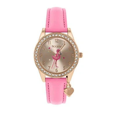 Image of Tikkers Girl&#039;s Analog Quartz Watch with Polyurethane Strap TK0188
