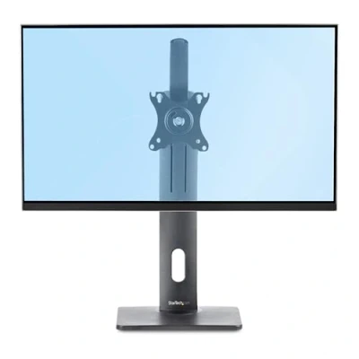 Image of StarTech.com Free Standing Single Monitor Mount Height Adjustable Stand for VESA Displays up to 32&quot; (15lb/7kg) Ergonomic Desk Tilt/Swivel/Rotate (FPPNEUSTND)