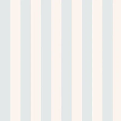 Image of MyTinyWorld Dolls House Miniature Thick Duck Egg Blue Striped Wallpaper