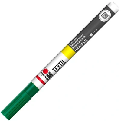 Image of Marabu Textil Painter Pen (1 2mm Tip) 067 Rich Green