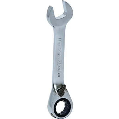 Image of KS Tools 503.4634 GEARplus combination ratcheting spanner, stubby, 11mm