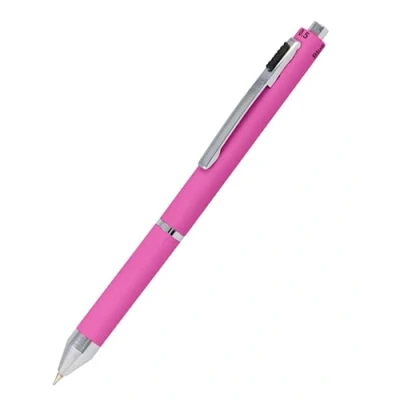 Image of Online multipen 4 in 1 Rose Multicolour Ballpoint Pen &amp; Pencil Multifunctional Metal 3 Points Blue, Black, and red, Mechanical Lead incl. Rubber