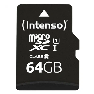 Image of Intenso 64 GB microSDXC UHS I performance