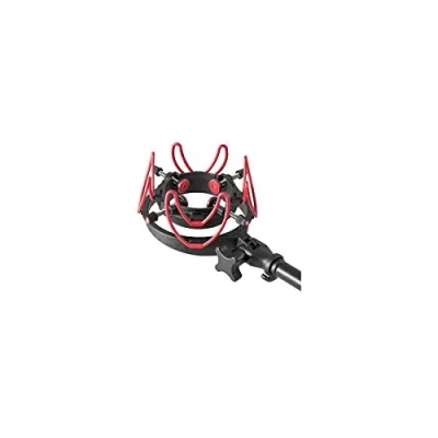Image of Rycote 044903 InVision Universal Microphone Shock Mount for Large Mic, Black
