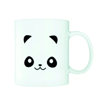 Image of Gift Republic Porcelain Mug Panda Shin Yu Cute Monochrome