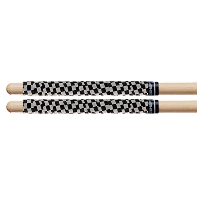 Image of Pro Mark SRCW Stick Rapp Drumstick Wrap Black/White Check