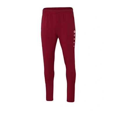 Image of JAKO Men&#039;s Premium Tracksuit Bottoms, Wine Red, XXL