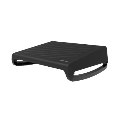 Image of Fellowes Ergonomic Foot Rest Breyta™ Adjustable Under Desk Stool for Office &amp; Home 100% Recyclable 5 Year Warranty Black