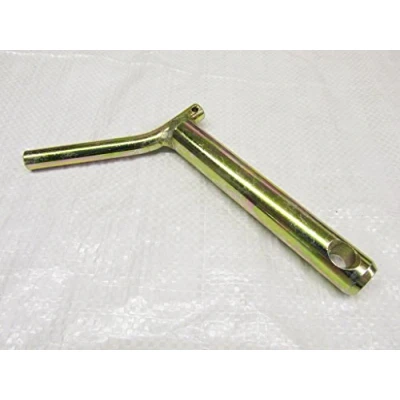 Image of 19MM Top Link Pin with Welded Handle (CAT 1) Double Shear