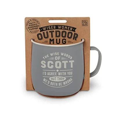 Image of History &amp; Heraldry Personalised Outdoor Mug (Scott)