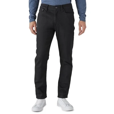 Image of Lucky Brand Men&#039;s 410 Athletic Fit Jean, Black Rinse, 40W x 30L