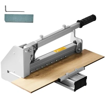Image of VEVOR Floor Cutter 330mm, Cuts Vinyl Plank, Laminate, Engineered Hardwood, Siding, 12mm Cutting Depth Effortless and Easy Cutting, Plank for LVP, WPC, SPC, LVT, VCT, PVC, More