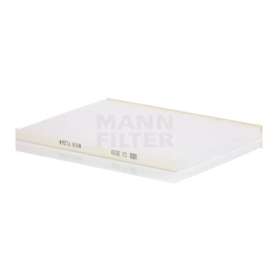 Image of 1808605, 6808613 Pollen Filter MANN CU 3059 Particulate 290mm 226mm 17mm VAUXHALL: Omega Saloon, OPEL: B Saloon