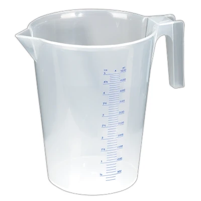 Image of Sealey Measuring Jug Translucent 5L