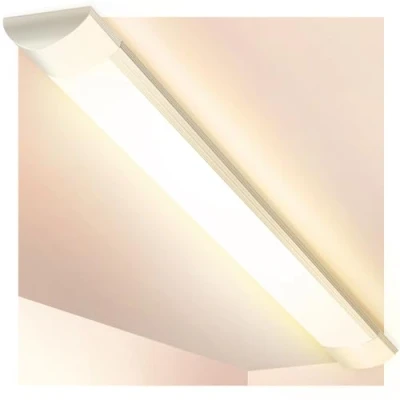 Image of Viugreum 3ft LED Batten Light, Ceiling Tube 4000K Neutral White, 230V, 30W, 3600 Lumen, 130 Beam Angle, Light for Office, Living Room, Bathroom, Kitchen, Garage, Warehouse