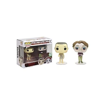 Image of Pack 2 Figures Pop! Stranger Things Upside Down Eleven &amp; Barb ECCC 2017 Exclusive