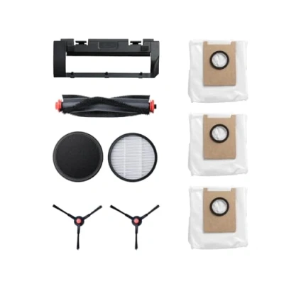 Image of eufy Accessories Kit Half Year ComboRolling Brush &amp; Guard x1 High Performance Filter x2 Side Dust Bag x3 Compatible Robot Vacuum 3 in 1 E20