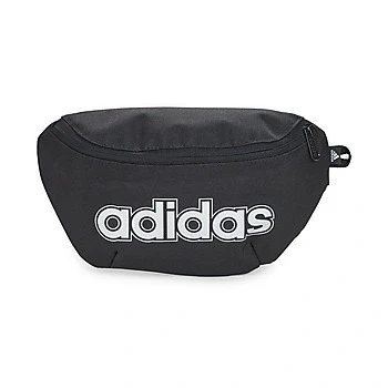Image of adidas Unisex Classic Foundation Waist Bag, Black/White, One Size