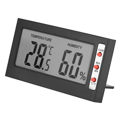 Image of Portable Digital LCD Thermometer Hygrometer,0 50 (0 122) Household Thermometer,10RH99RH Barometer Hygrometer,High Precision Temperature Humidity Meter