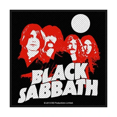 Image of Black Sabbath Sew on Patch: Red Portraits