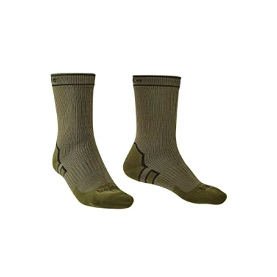 Image of Bridgedale Men&#039;s Storm Mw Boot Socks, Khaki, L UK