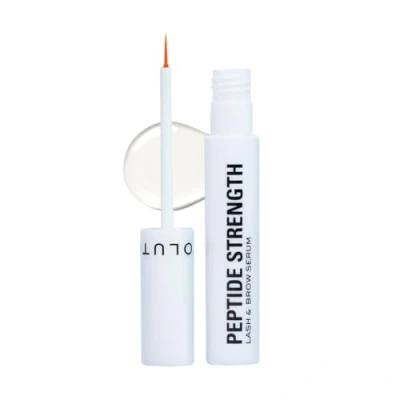 Image of Makeup Revolution, Peptide Strength Lash &amp; Brow Serum, 2 in 1 Serum for Longer Fuller Looking Lashes Brows, Vegan Cruelty Free, 3ml