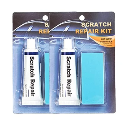 Image of Plextone Car Bicycle Motorcycle Scratch Repair Kit Maintenance Wax Polishing Grinding Paste Paint Small Scratches Sticky Dirt Compatible for Any Colors (double)