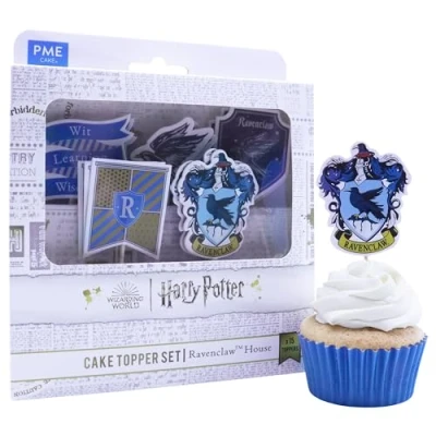 Image of PME Harry Potter Cake Toppers, Pack of 15, Ravenclaw