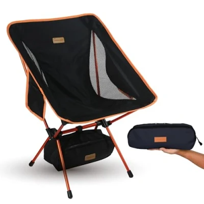 Image of TREKOLOGY Ultra Lightweight Compact Portable Chairs for Adults Outdoor, Garden, Picnic, Camping Fishing Folding Chair