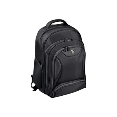 Image of Port Designs Manhattan Business Laptop/Notebook/Chromebook Professional Rucksack Casual 10.1 Inch Backpack with Adjustable Shoulder Straps for Men &amp; Women Black