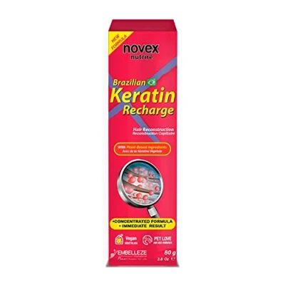 Image of Novex Brazilian Keratin Recharge Tube Leave In 80g/ 2.8oz