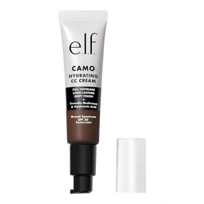 Image of e.l.f. Hydrating Camo CC Cream, Colour Correcting Full Coverage Foundation For A Dewy Finish With SPF 30, Vegan &amp; Cruelty Free, Rich 660N