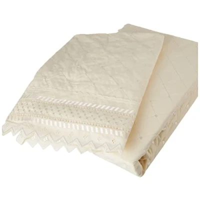 Image of Broderie Anglais Balmoral Embroidered Duvet Cover Set, Cream, Super King
