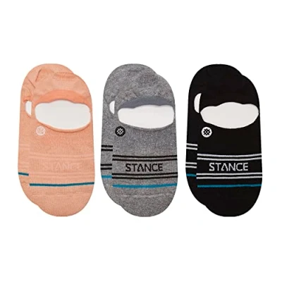 Image of Stance Basic No Show Socks [3 Pack], Palepeach, Medium