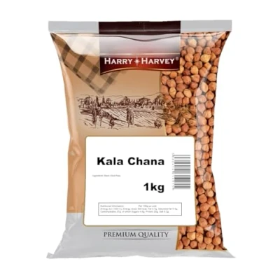 Image of Harry Harvey Kala Chana 1Kg Black Chickpeas Gram Desi