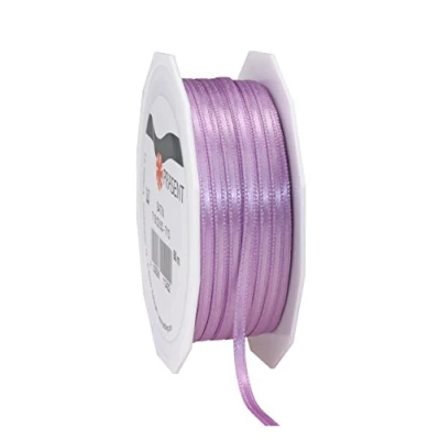 Image of C.E. Pattberg SATIN lila gift ribbon, 55 yards for Wrapping Gifts, 0.12 inches width, Ribbon Decorating &amp; Crafting, Decorative every occasion