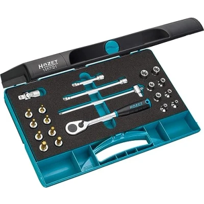 Image of HAZET 1557/21 Torx Profile Tool Set Multi Colour