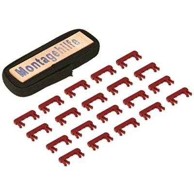 Image of Parat 900007988 &quot;Basic&quot; Elastic Tape with Fixation Clips for Perforated Plate, Black/Silver