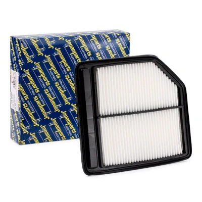 Image of 17220RNAA00, 17220RNAY00, 17220RNDM00 Air Filter ASHIKA 20 04 439 40mm 195mm 225mm Insert HONDA: CIVIC 8 Hatchback, 8, FR V